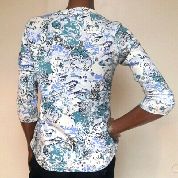 NWOT Allison Whitmore Sporty Waffle Shirt - Picture 3 of 4